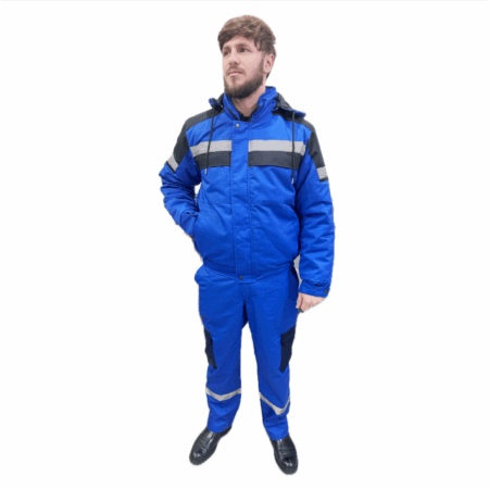 Mavi qış kitel dəsti