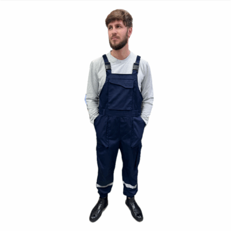 Tünd mavi kombinezon